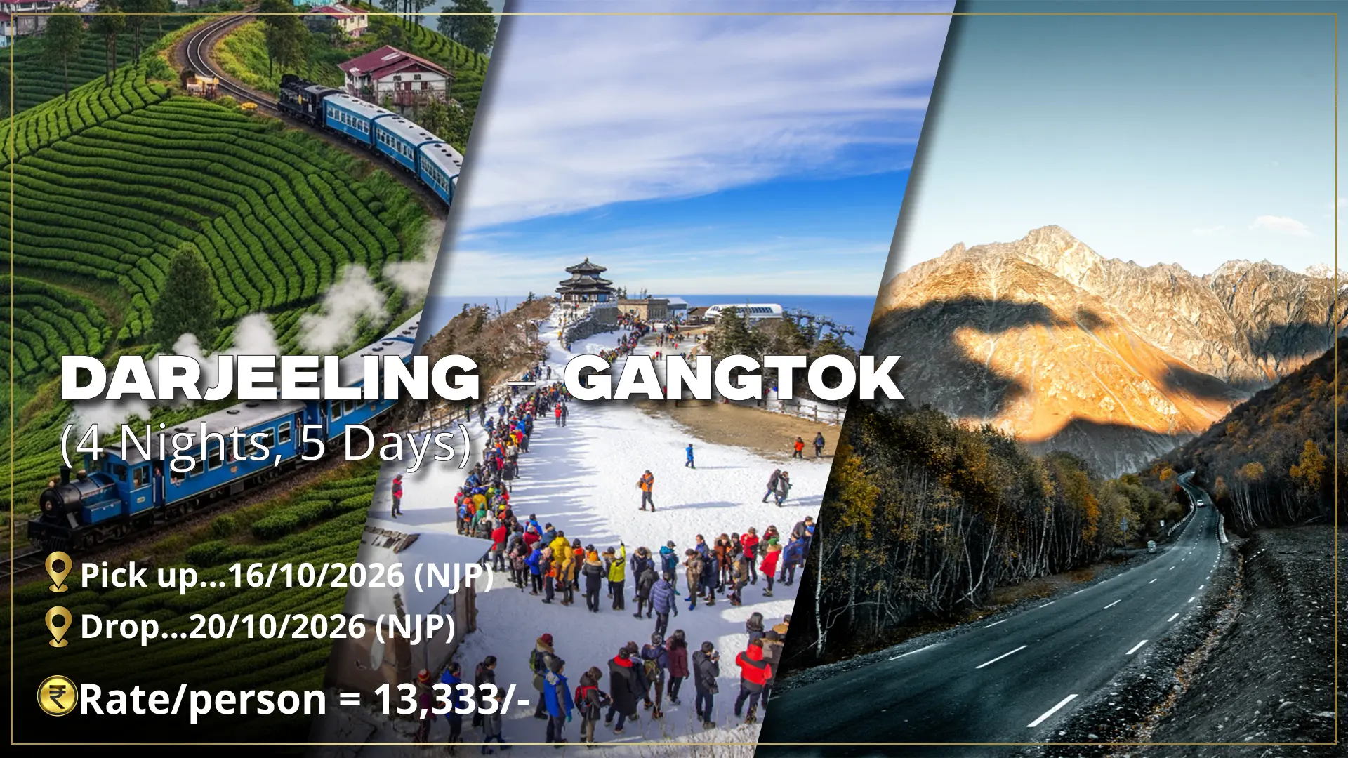 Darjeeling Gangtok Tour